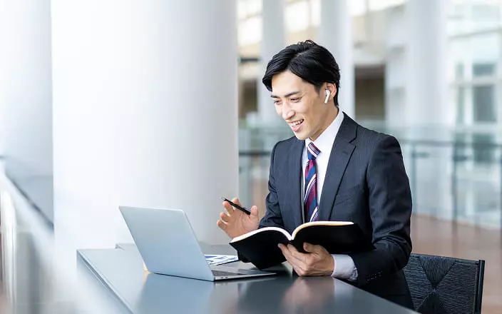 オンラインでのミーティング